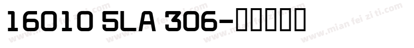 16010 5LA 306字体转换